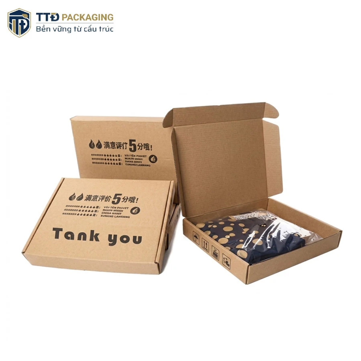 Thùng carton đựng quần áo