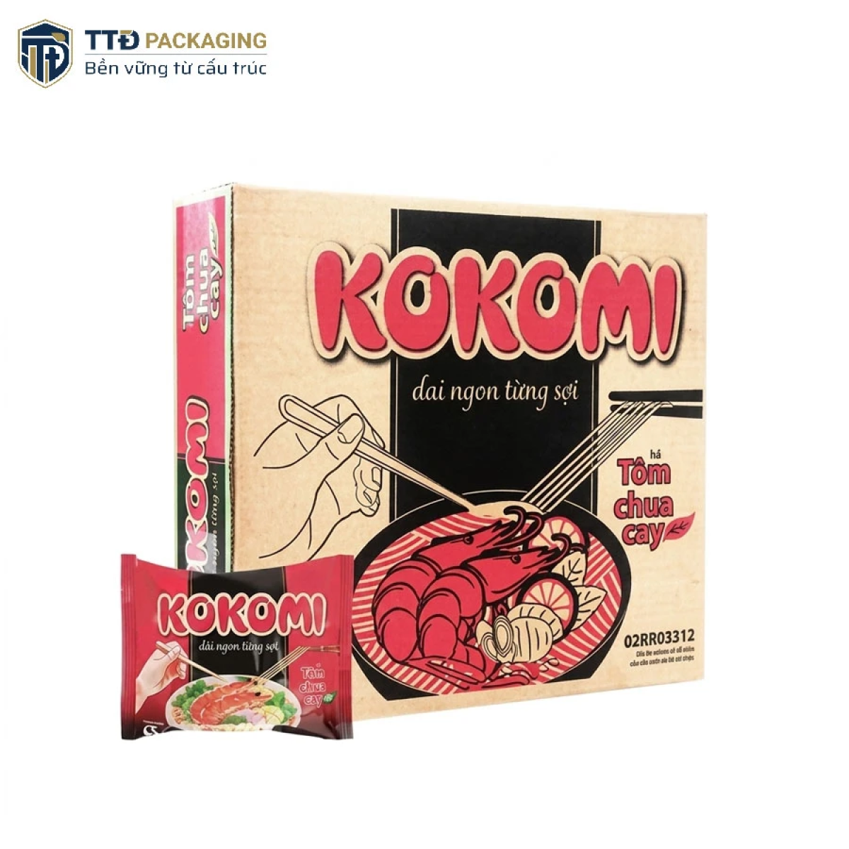 Thùng carton đựng mì gói