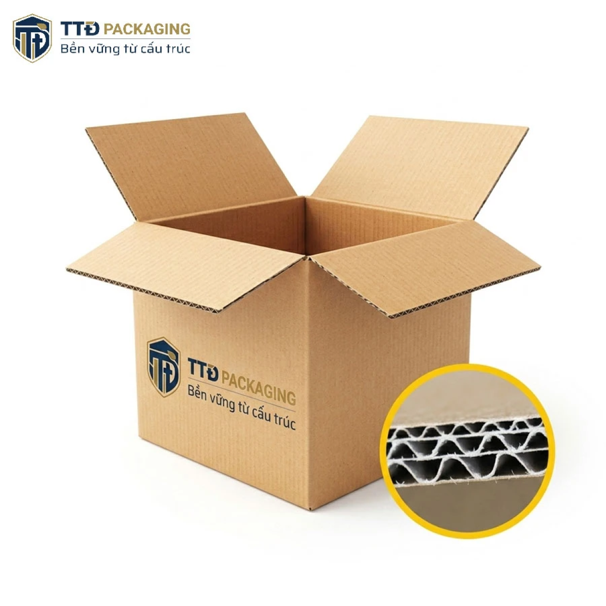 Thùng carton 7 lớp sóng BCE