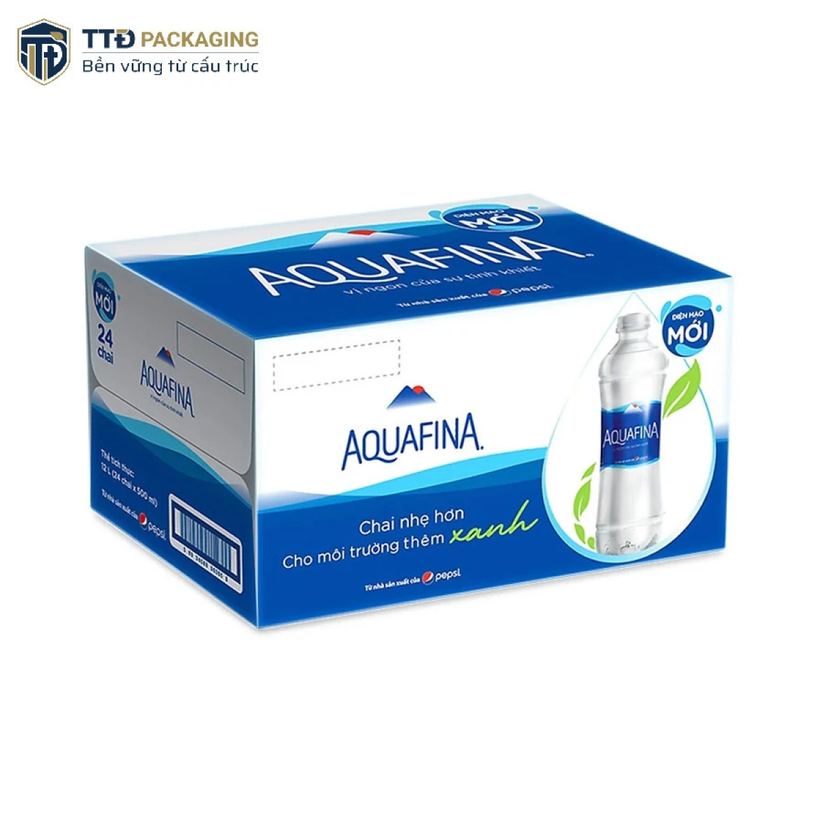 Thùng carton đựng nước uống đóng chai